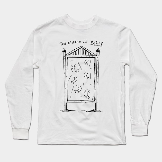 Mirror of Desire Long Sleeve T-Shirt by neilkohney